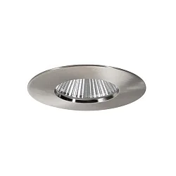 Luminaria empotrable BIG65 redondo, rígido LED IP65, níquel mate regulable 8W 730lm 3000K 20-40° 20-40° CRI 80-89