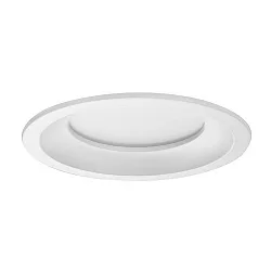 Luz downlight BOWL redondo IP20, ópalo, blanco regulable