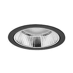 Luminaria empotrable IP20, brillante, ópalo, negro  32,5W 2600lm 3000K CRI 90-100