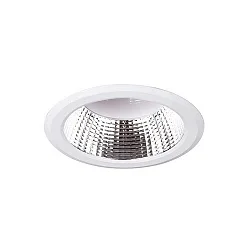 Luminaria empotrable IP20, brillante, ópalo, blanco 11W 801lm 3000K CRI 90-100