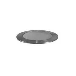 LED in-ground luminaire HYBRIDE MINI, surface, V4A, IP65, 24V DC, 1.4W 3000K 18lm 100°, stainless steel