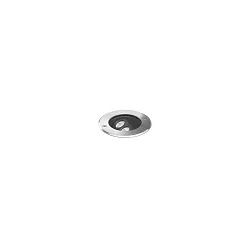 floor recessed luminaire LANKA-R round, adjustable, passable, switchable IP67