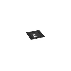 floor recessed luminaire LANKO-S square, adjustable, passable, switchable IP67
