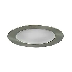 Luz downlight BB17 versión incorporada IP20, níquel mate