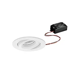 Luminaria empotrable IP20, brillante, blanco regulable 7W 680lm 3000K 20-40° 20-40° CRI 80-89
