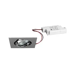 Proyector empotrado TIRREL-S LED DIM angular, giratorio IP20, blanco regulable