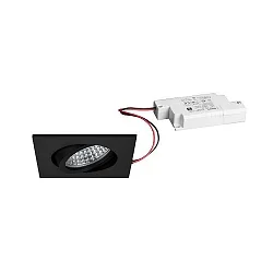 Proyector empotrado TIRREL-S LED DIM angular, giratorio IP20, blanco regulable