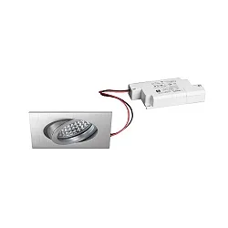 Proyector empotrado TIRREL-S LED DIM angular, giratorio IP20, blanco regulable