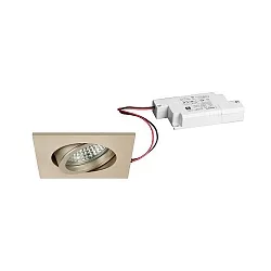 Proyector empotrado TIRREL-S LED DIM angular, giratorio IP20, blanco regulable