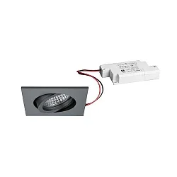 Proyector empotrado TIRREL-S LED DIM angular, giratorio IP20, blanco regulable