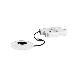 Luminaria empotrable para techos BINATO giratorio, giratorio, directa IP20, blanco regulable