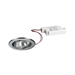 Proyector empotrado BRONNY LED PHASE-DIM redondo, giratorio, incl. conductor, juego de 1 IP20, cromado mate regulable