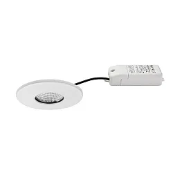 Luminaria empotrable CHOOOSE redondo LED IP44, blanco regulable 5W 510lm 2700-4000K 20-40° 20-40° CRI 80-89