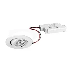 Luz downlight redondo, regulable IP65, blanco regulable