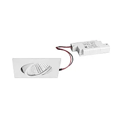 Luminaria empotrable IP20, blanco  1280lm 20-40° 20-40°