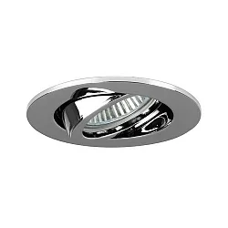 Luz downlight BB18 redondo, Dim-To-Warm IP20, cromo regulable