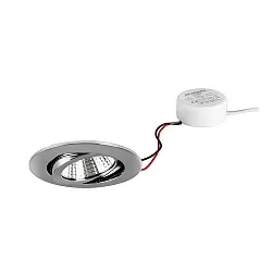 Luz downlight BB03 giratorio, regulable IP20, cromo regulable