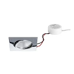 Luz downlight BB03 giratorio, regulable IP20, cromo regulable