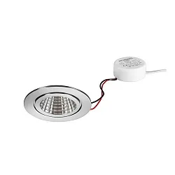 Luz downlight BB15 rígido, regulable IP54, blanco regulable