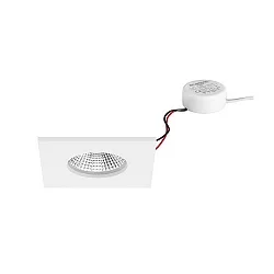 Luminaria empotrable IP65, brillante, blanco 7W 620lm 3000K 20-40° 20-40° CRI 80-89