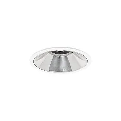 Luminaria empotrable para techos APOLLO MIDI redondo, directa IP20, plata regulable