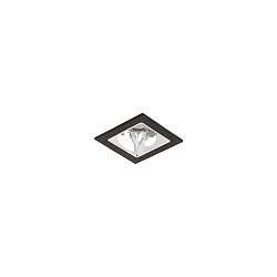 Luminaria empotrable para techos APOLLO MICRO cuadrado, directa IP20, plata regulable