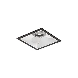 ceiling recessed luminaire APOLLO MIDI square, direct IP20, silver dimmable