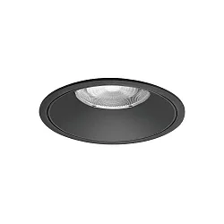 Luminaria empotrable para techos DIOS MAXI redondo, directa IP20, plata 