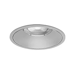 ceiling recessed luminaire DIOS MEGA round, direct IP20, silver dimmable
