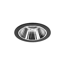 Luminaria empotrable para techos APOLLO MINI redondo, directa IP20, plata 