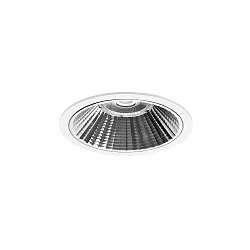 ceiling recessed luminaire APOLLO MIDI round, direct IP20, silver, transparent dimmable