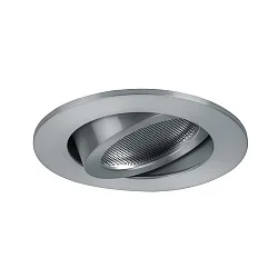 Altavoz redondo, giratorio, aluminio mate