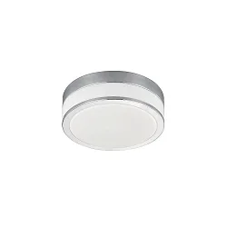 Luminaria de pared y techo EREVAN Ø 23CM de 2 llamas E27 IP44, cromo, brillante regulable