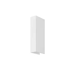 Luminaria de pared IP65, transparente, blanco 