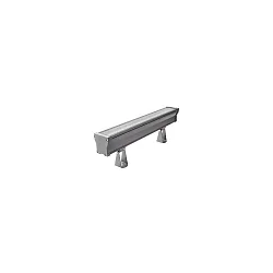 Proyector de superficie WALLWASHER IP66, titán regulable