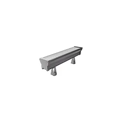 Proyector de superficie WALLWASHER IP66, titán regulable