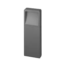 Luminaria para balizas ILIA conmutable LED IP54, grafito 