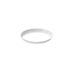 Aro MAKIRA Ø 35CM redondo, blanco