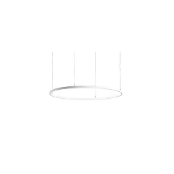Luminaria colgante ANDROS IN Ø 120CM controlable por DALI IP20, recubrimiento con polvo, negro mate regulable