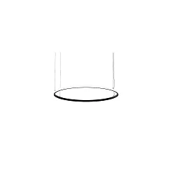 Luminaria colgante ANDROS OUT Ø 120CM controlable por DALI IP20, recubrimiento con polvo, negro mate regulable