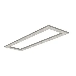 elemento acústico SILENTIUM LONG 167x47CM angular, beige