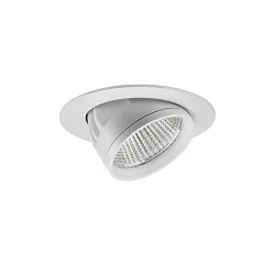 Luminaria empotrable ARTEMIS MINI redondo, giratorio, conmutable LED IP20, plata  27W 3447lm 4000K CRI 90-100