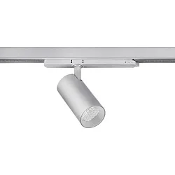 Proyector de raíl TRAXX MICRO redondo, giratorio, conmutable LED IP20, plata 