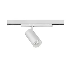 Foco trifásico TRAXX MINI redondo, giratorio IP20, blanco regulable