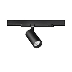 Foco trifásico TRAXX MINI redondo, giratorio IP20, negro regulable