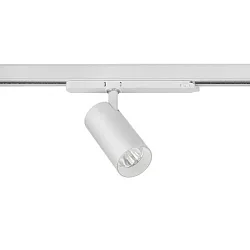 Proyector de raíl TRAXX MIDI redondo, giratorio, conmutable LED IP20, blanco 