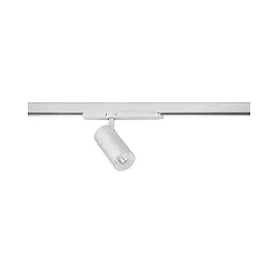 Foco trifásico TRAXX MIDI redondo, giratorio IP20, blanco regulable