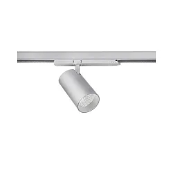 3-phase spot TRAXX MAXI round, rotatable IP20, silver dimmable