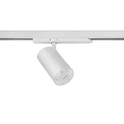 Proyector de raíl TRAXX MAXI redondo, giratorio, conmutable LED IP20, blanco 