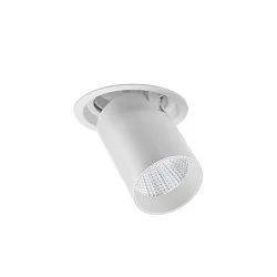 Foco TRAXX MICRO redondo, giratorio, giratorio, conmutable LED IP20